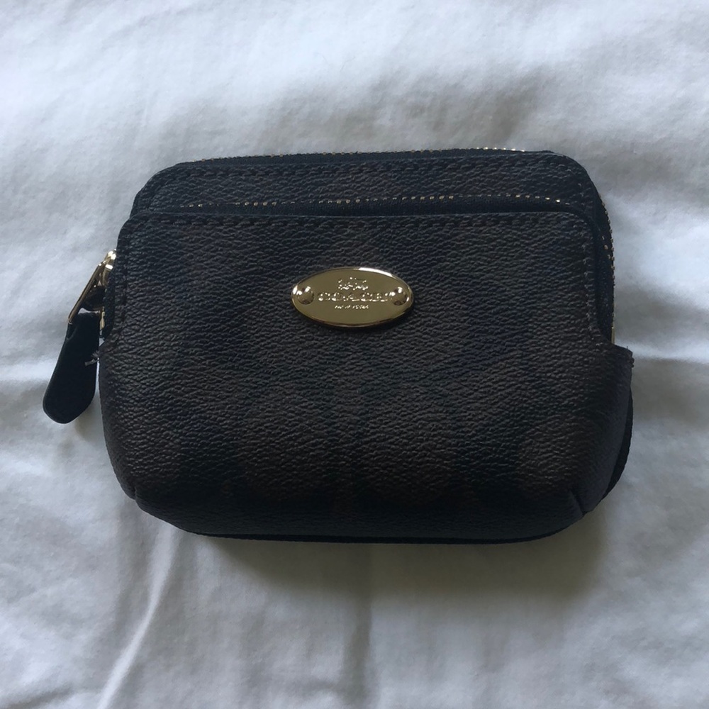 Coach coin/card wallet